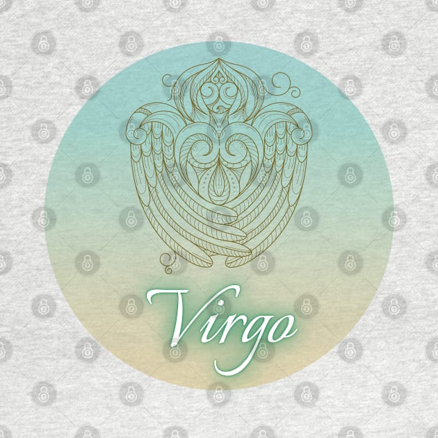 Spherical Zodiac Virgo by Mazzlo Shop